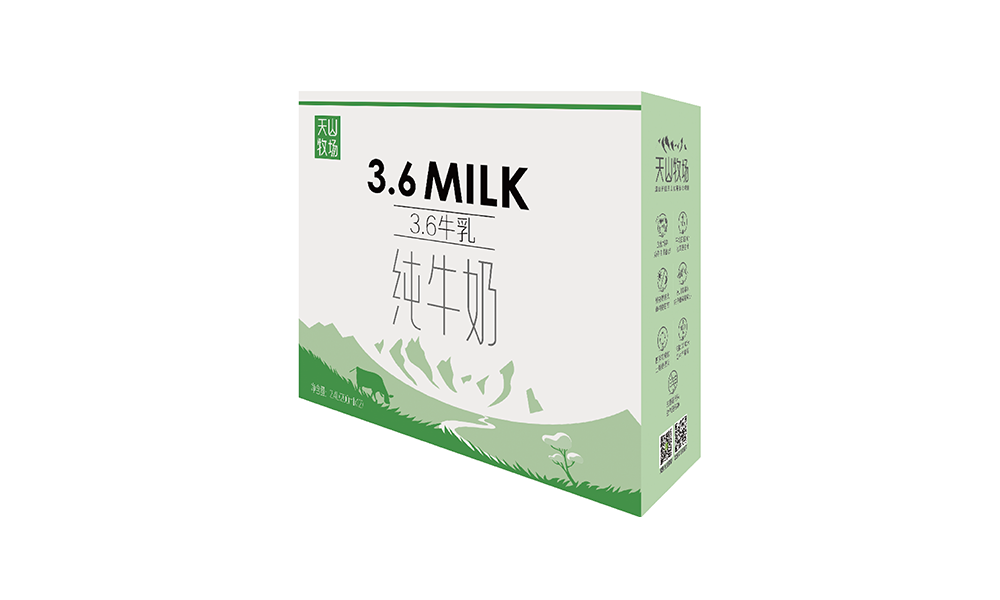 天山牧场纯牛奶（3.6milk)